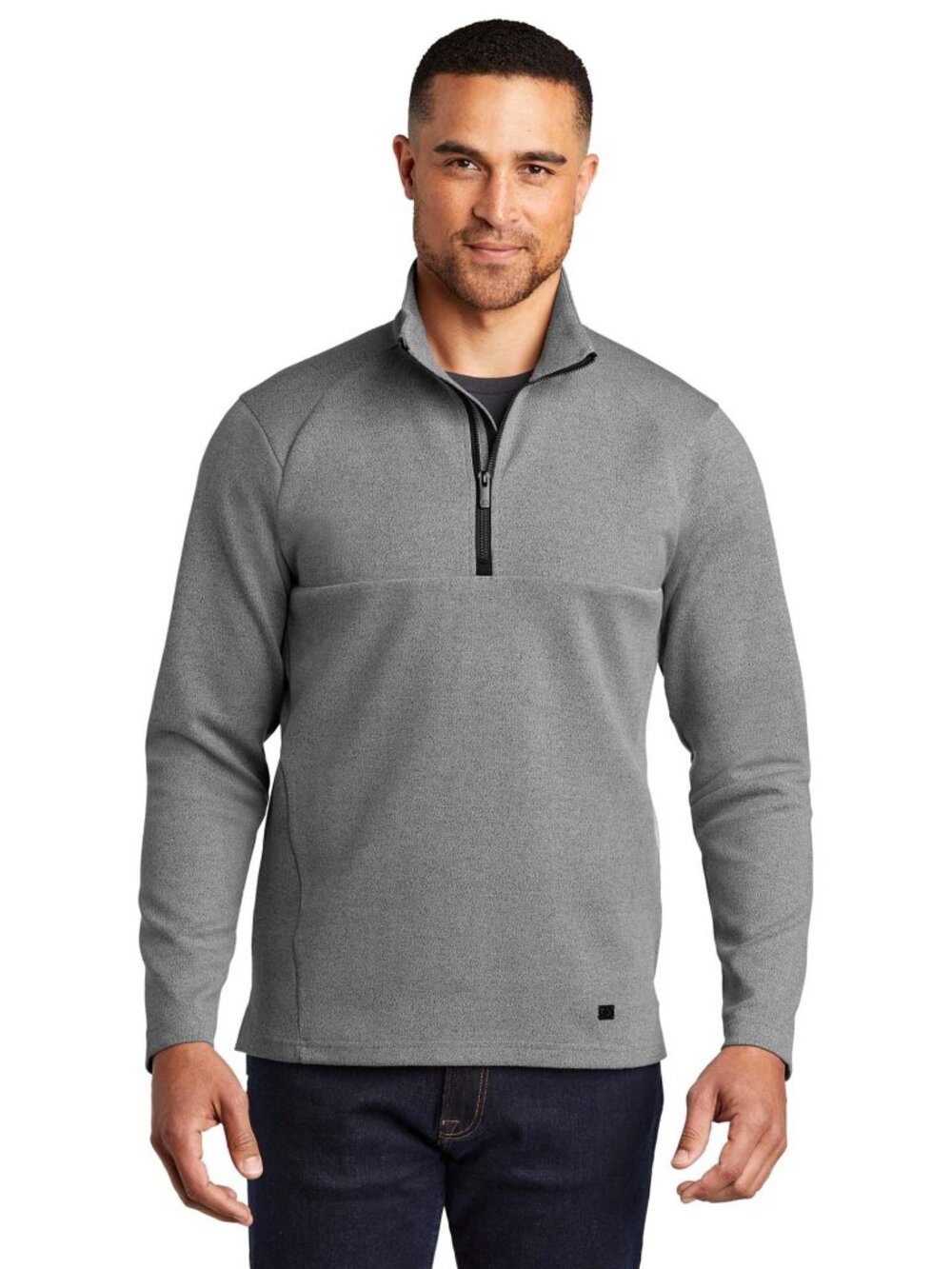 OGIO Men's Transition 1/4-Zip Sweatshirt Size 3XL in Petrol Grey Heather